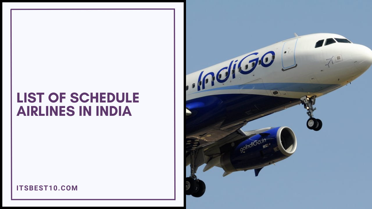 List of Schedule Airlines in India