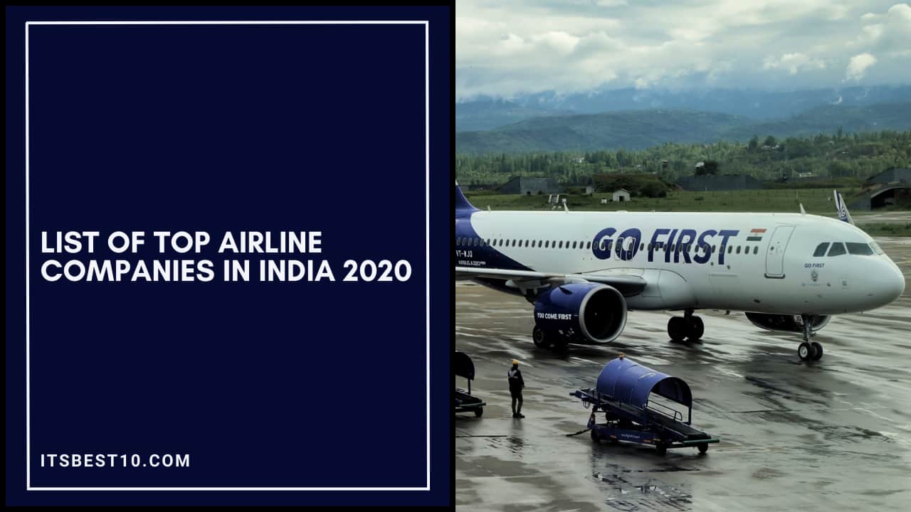 List of Top Airline Companies in India 2020