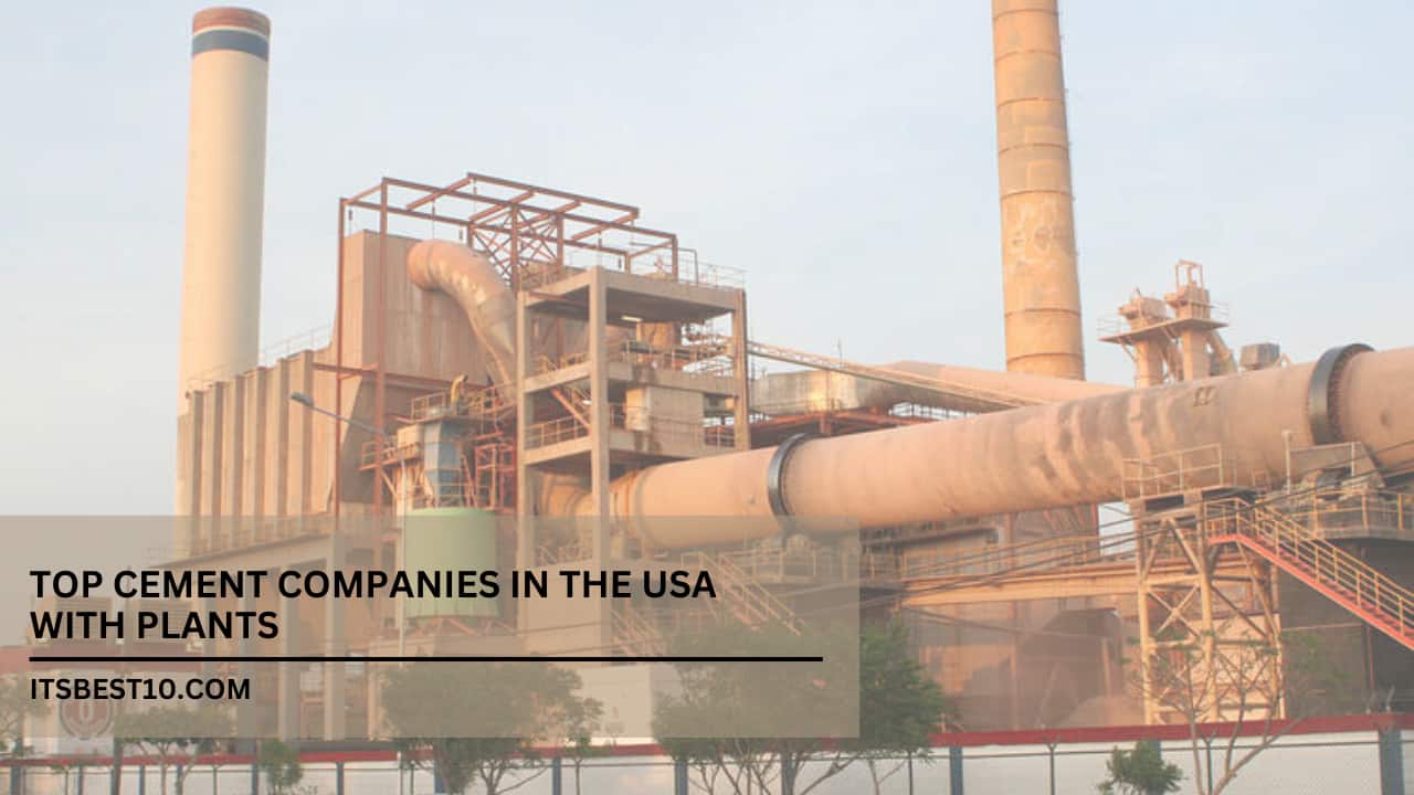Top Cement Companies in the USA with Plants