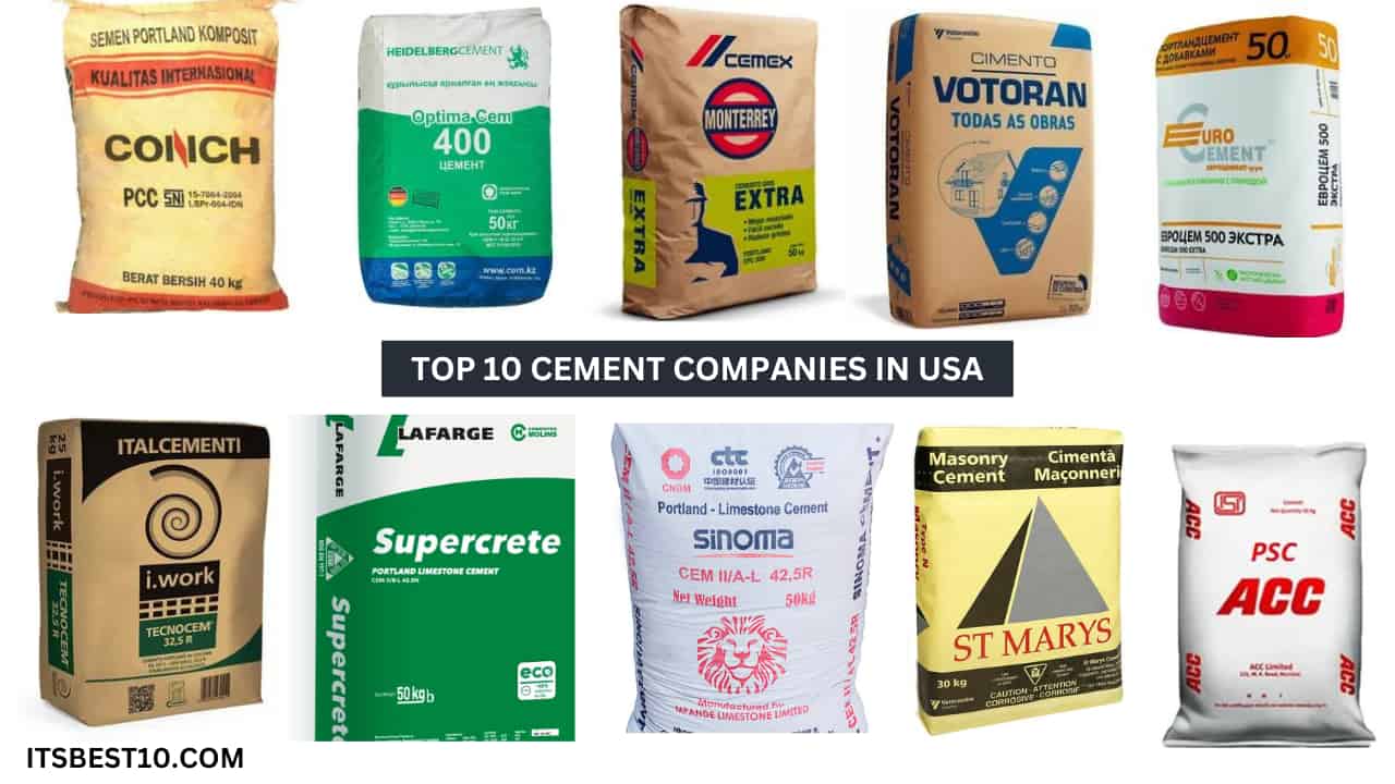 Top 10 Cement Companies in USA