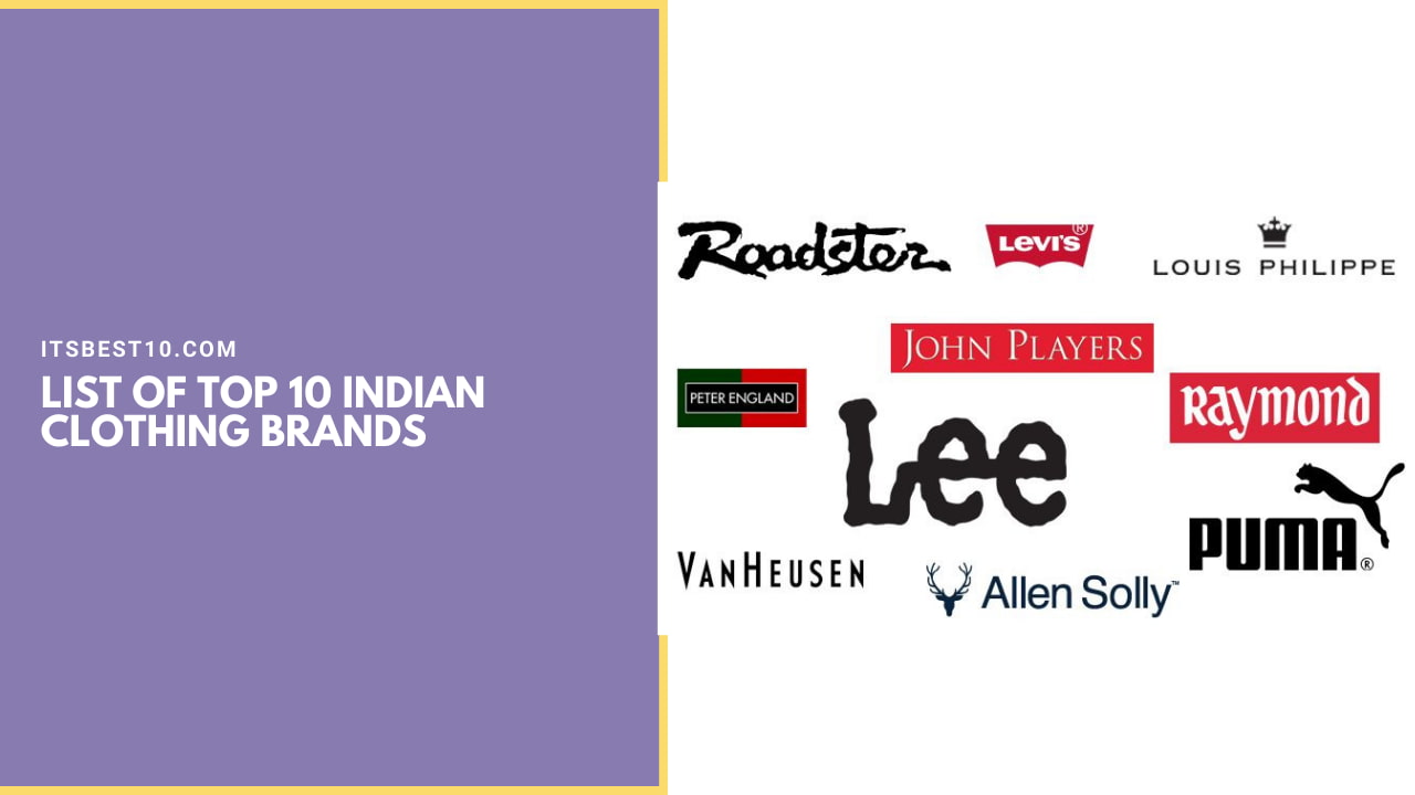 List of Top 10 Indian Clothing Brands